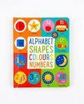 Alphabet, Shapes, Colours, Numbers