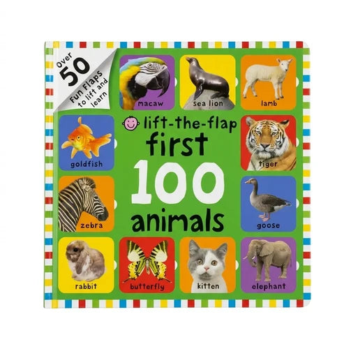 First 100 Animals Lift-the-Flap