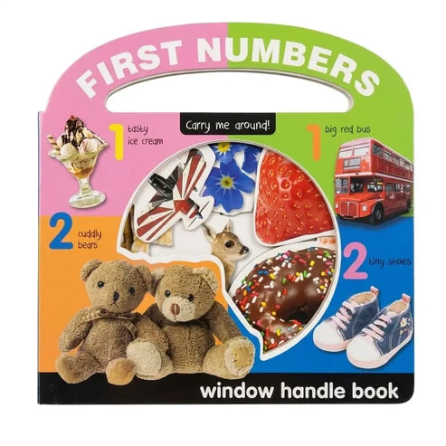 First Numbers Carry me around! Window Handle Book