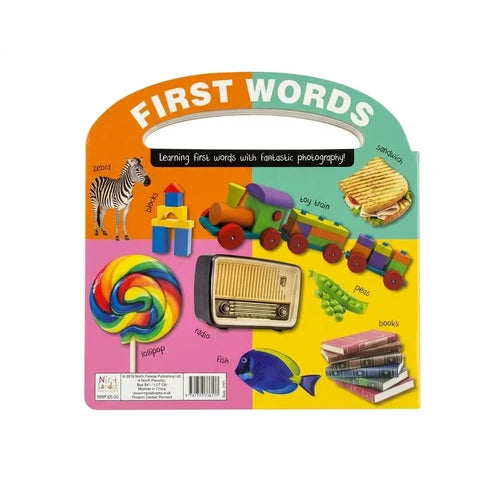First Words Carry Me Around! Window Handle Book