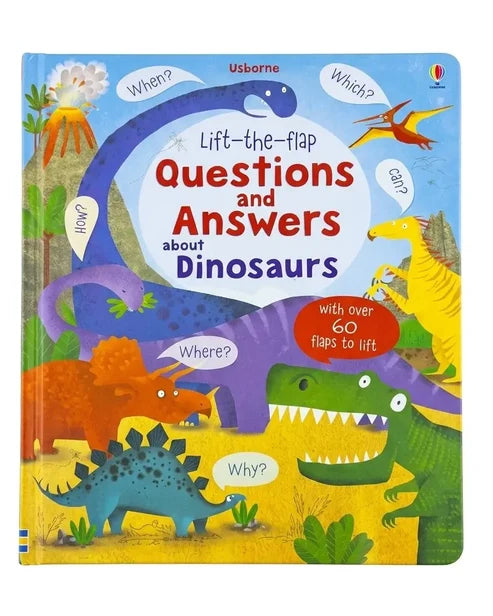 Lift-the-Flap Questions and Answers About Dinosaurs by Katie Daynes