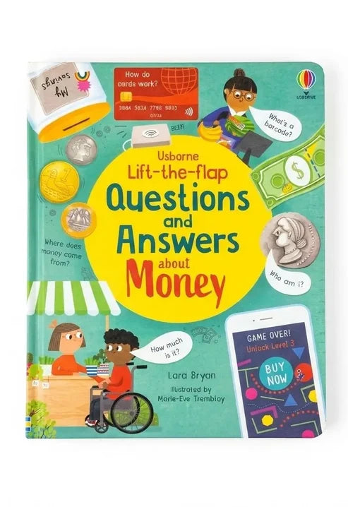 Lift-the-Flap Questions and Answers About Money by Lara Bryan
