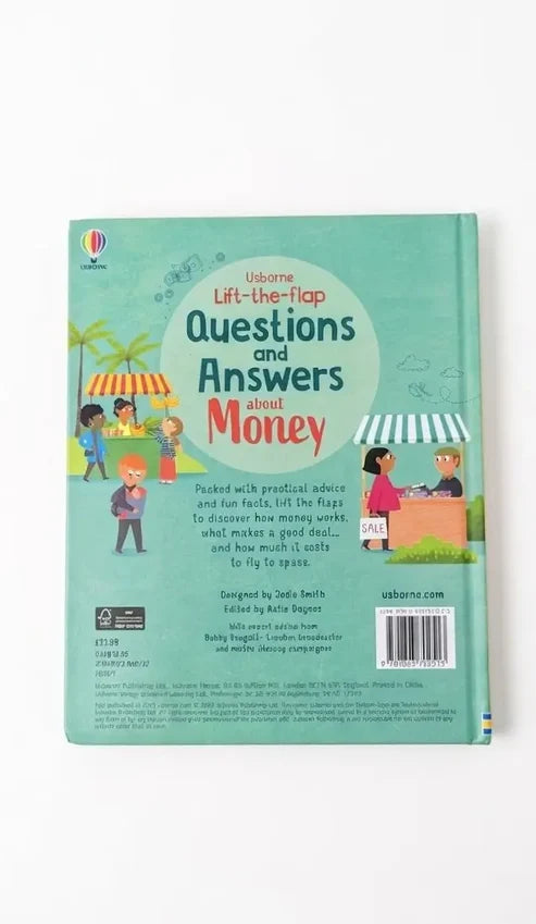 Lift-the-Flap Questions and Answers About Money by Lara Bryan
