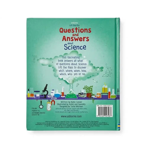Lift-the-Flap Questions and Answers About Science by Katie Daynes
