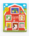 My Awesome Farm Book Animal-Shaped Pages Farm Animals Board Book for Toddlers