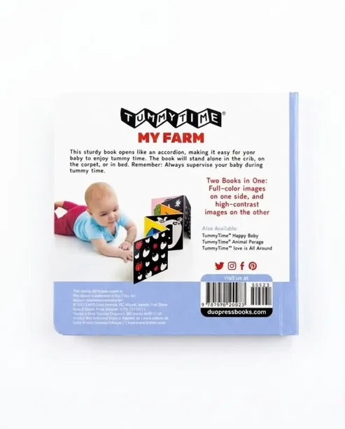 TummyTime My Farm– Baby Fold-Out Book