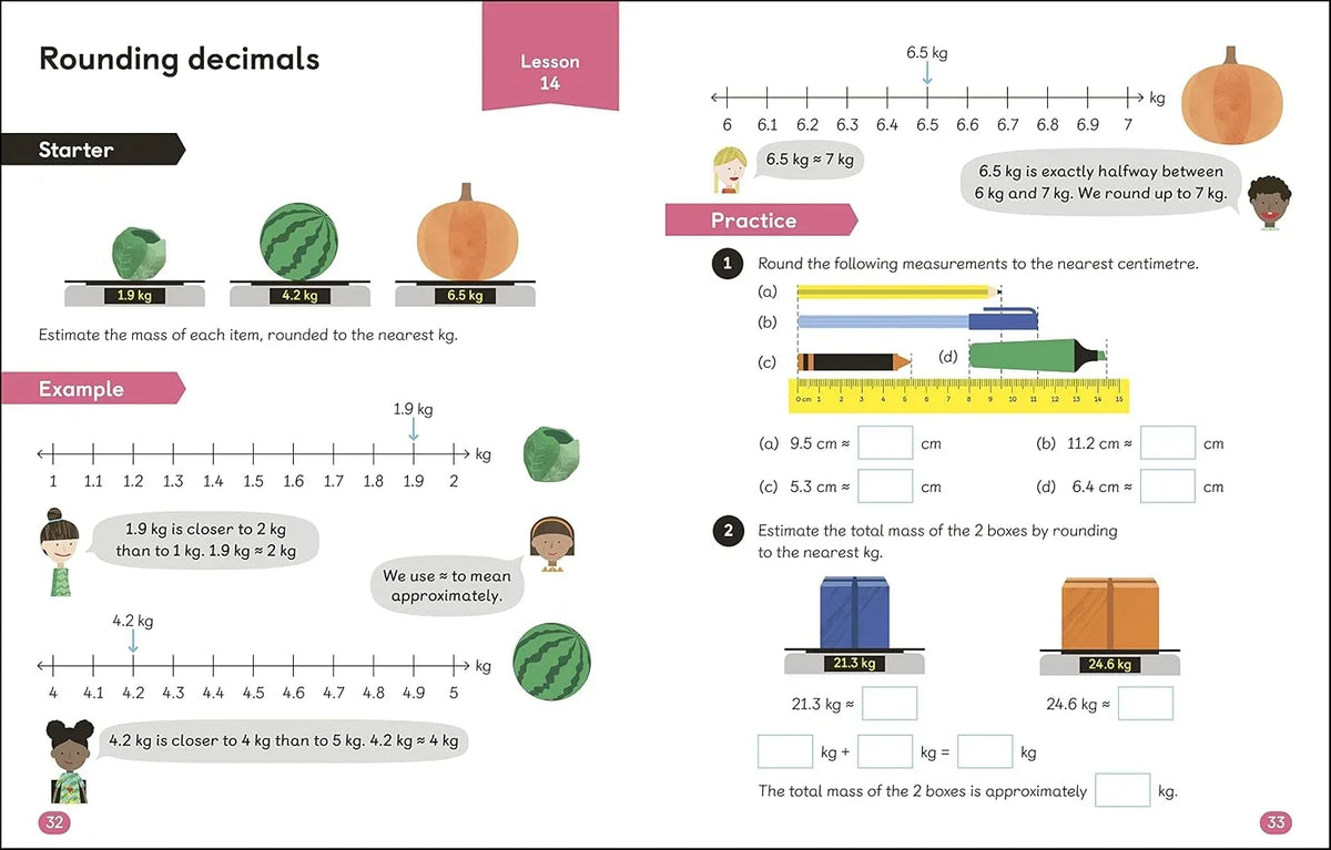 Media: Maths ― No Problem! Fractions and Decimals (Master Maths at Home)
