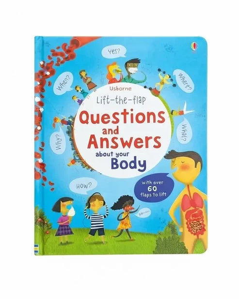 Lift-The-Flap Questions & Answers About Your Body