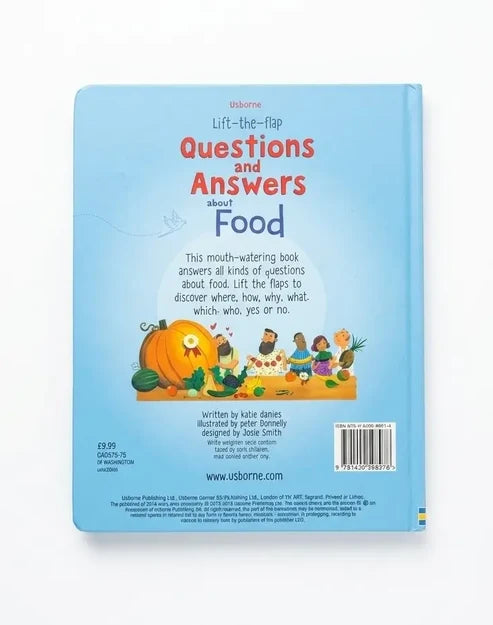 Usborne Lift-the-Flap Questions and Answers About Food