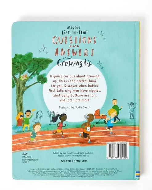 Lift-the-Flap Questions and Answers About Growing Up by Katie Daynes