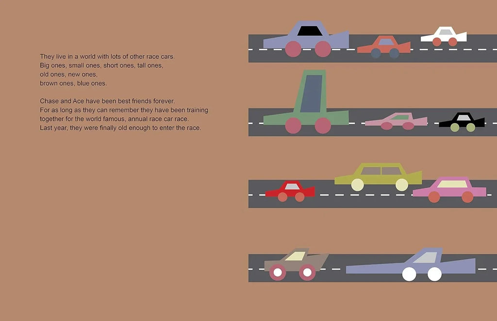 Race Cars - A children's book about white privilege
