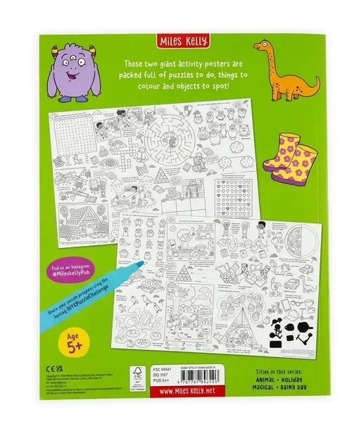 Great Big Rainy Day Puzzle Posters