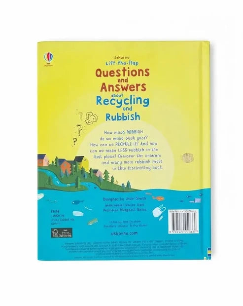 Lift-the-Flap Questions and Answers About Recycling and Rubbish