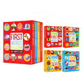 The First Words Collection 4-Book Set for Toddlers