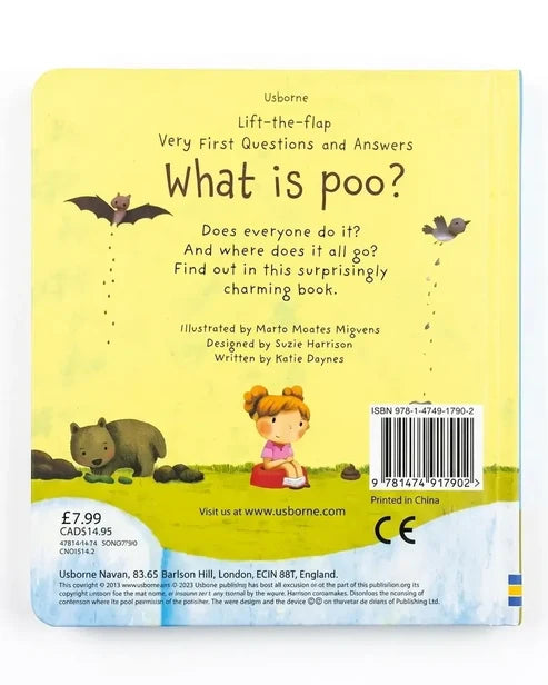 Lift the Flap Very First Question and Answers What is poo?