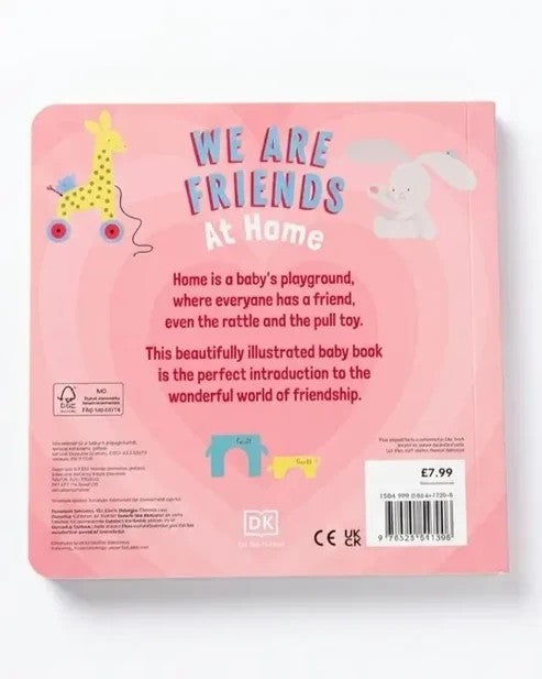 We Are Friends: At Home – Fun Board Book for Babies & Toddlers