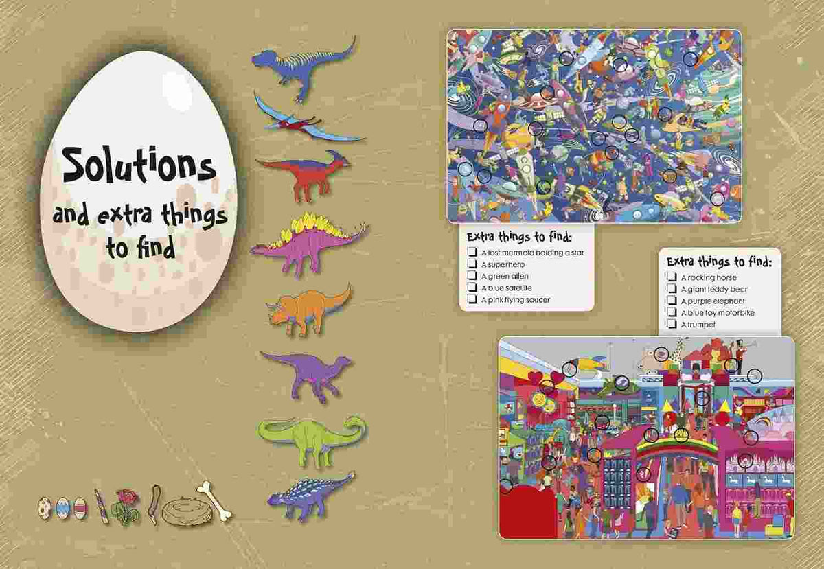 Where's the Dinosaur? A Roarsome Search-and-Find Adventure
