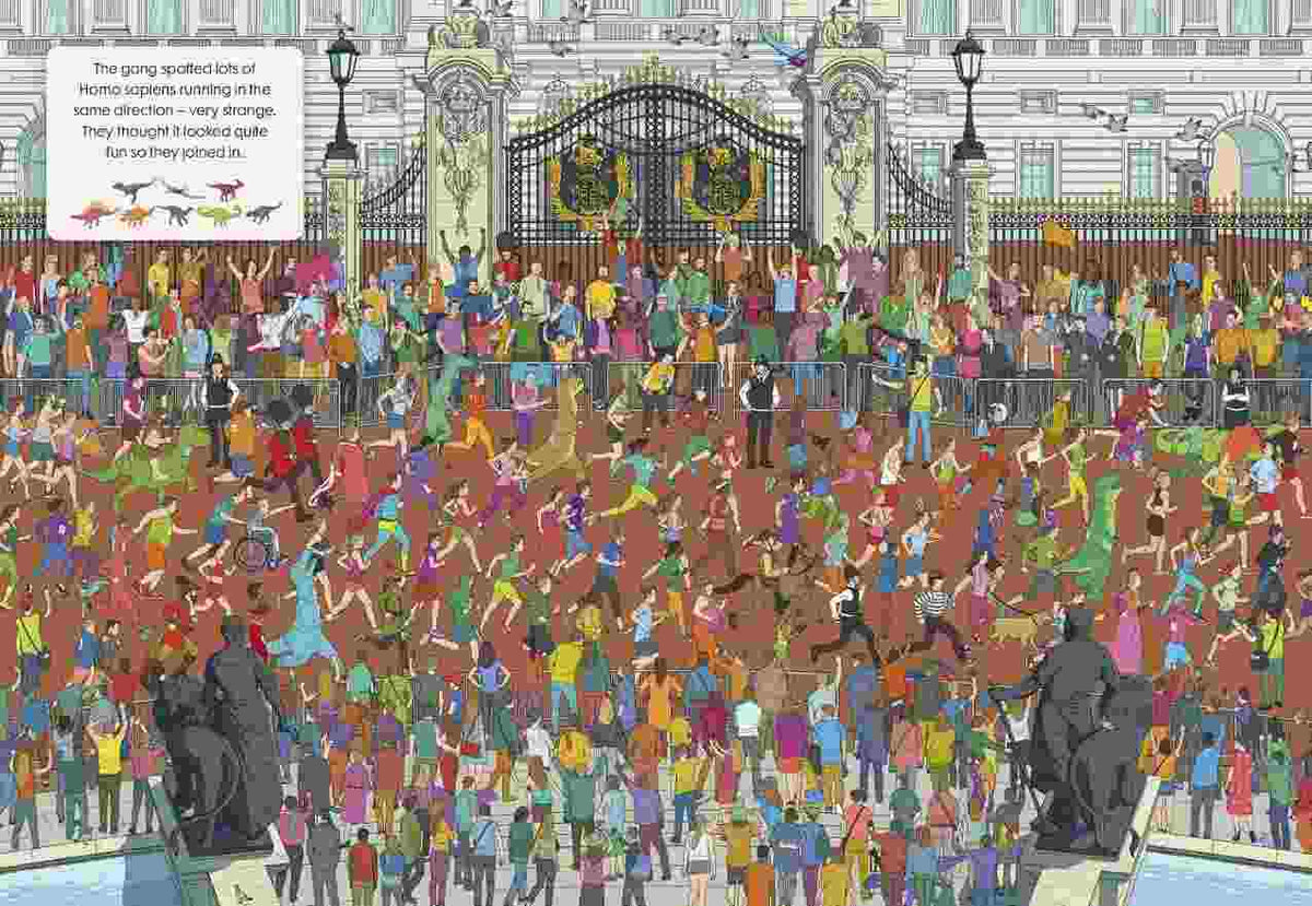 Where's the Dinosaur? A Roarsome Search-and-Find Adventure
