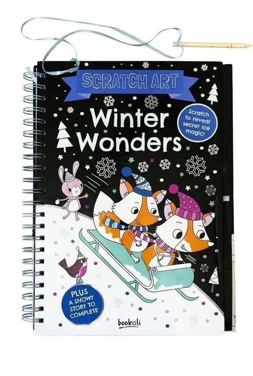 Winter Wonders Scratch Art